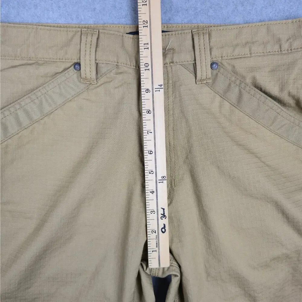 Ridgecut Toughwear 34x30 Beige Ripstop Work Pants Reinforced Double Knee - Picture 12 of 14
